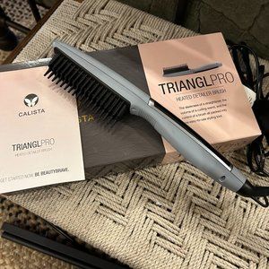 Calista Triangl Pro Heated Detailer Brush - River Blue